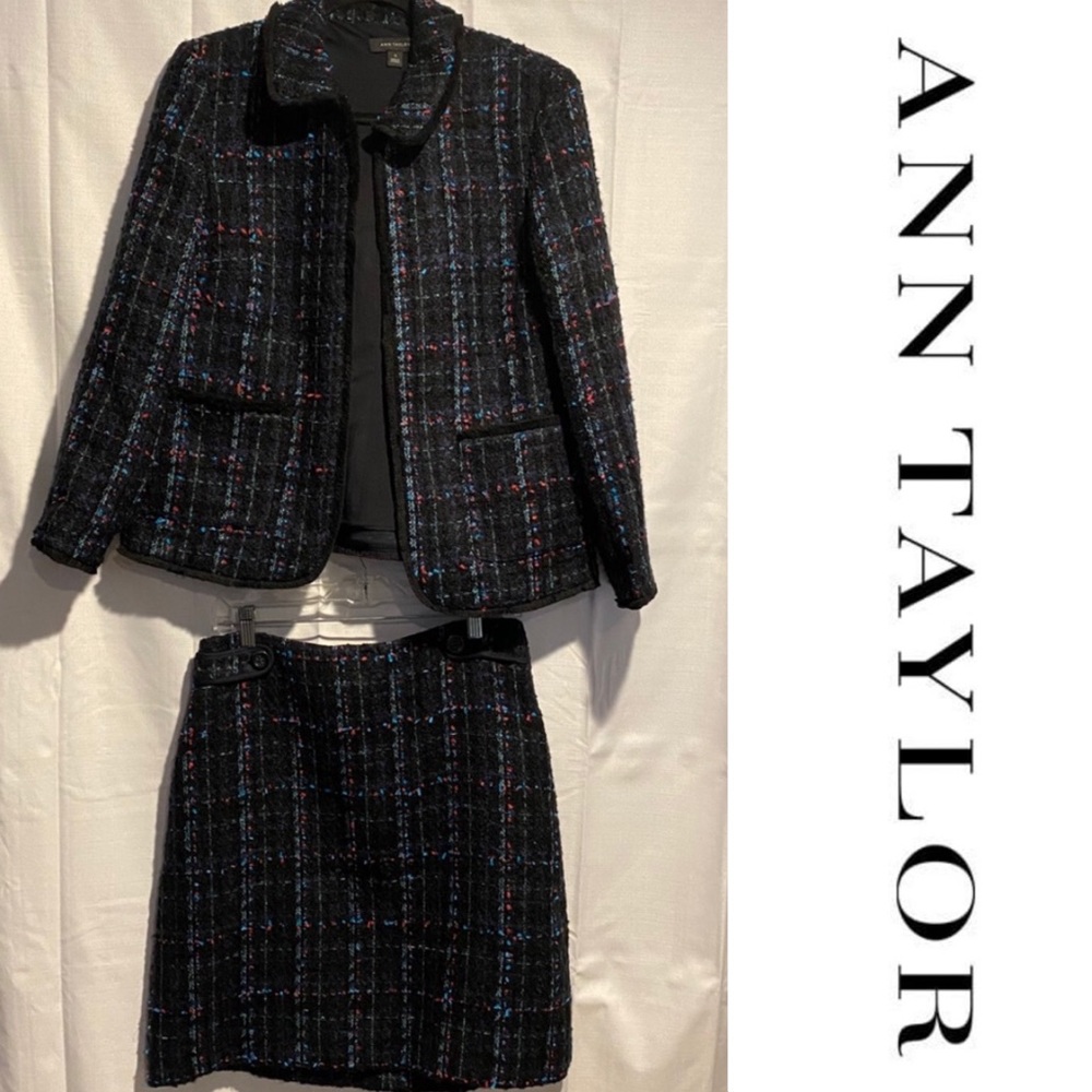 Ann Taylor Women’s Size 10/12 Jacket Skirt Set EUC